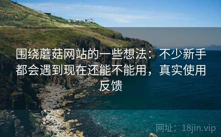 围绕蘑菇网站的一些想法：不少新手都会遇到现在还能不能用，真实使用反馈