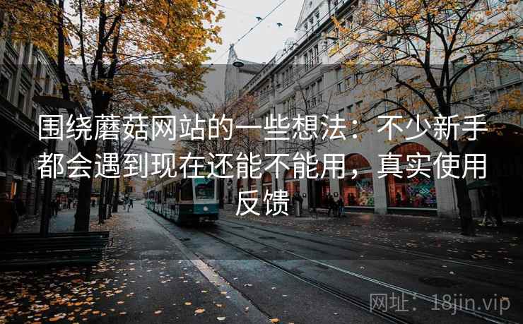 围绕蘑菇网站的一些想法：不少新手都会遇到现在还能不能用，真实使用反馈